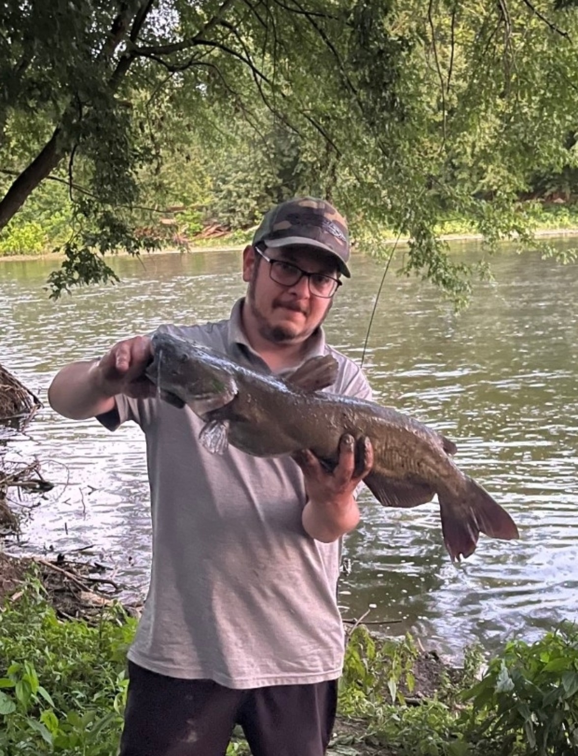 CatManDue Susquehanna catfish catch 3
