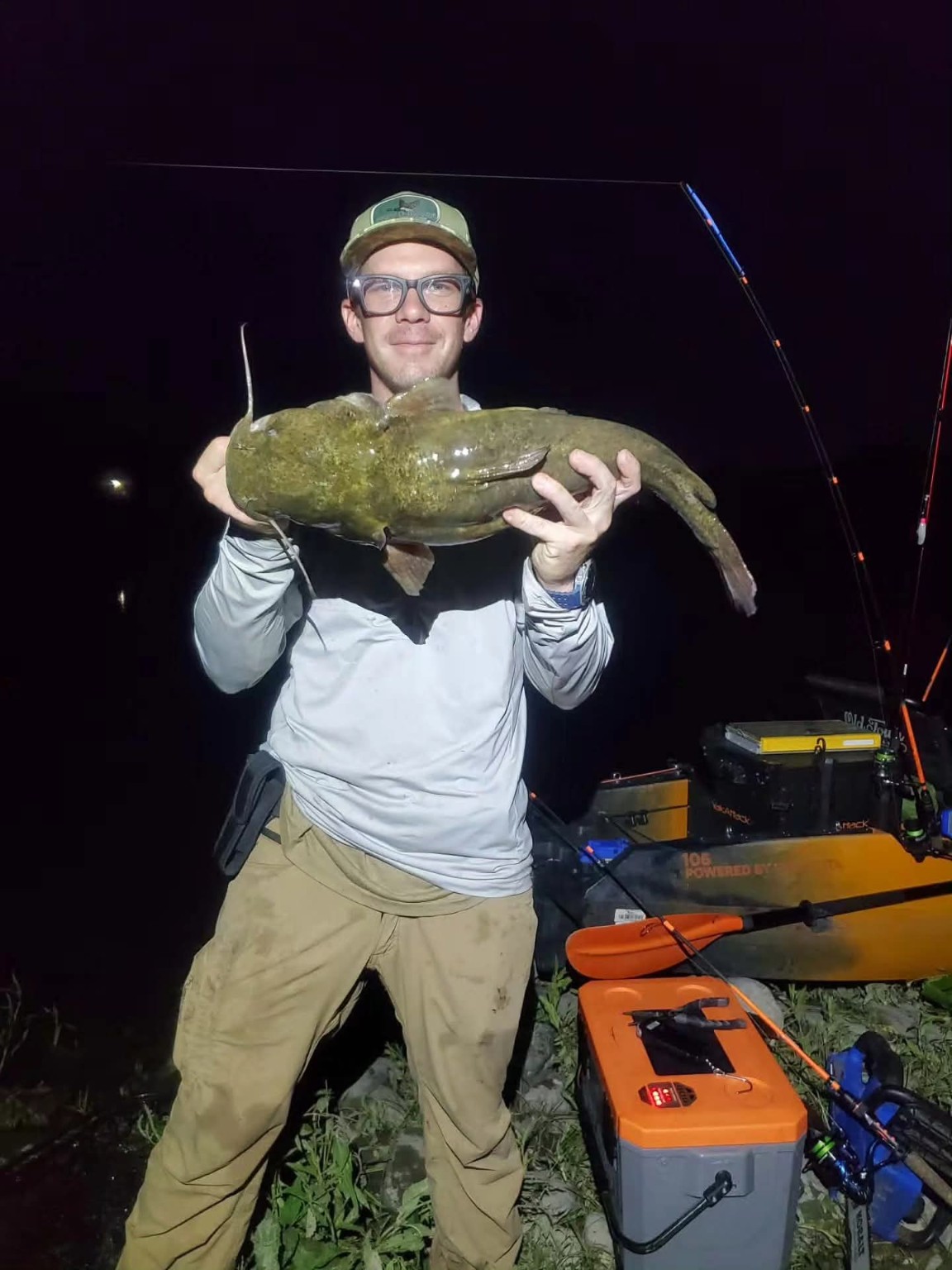 CatManDue Susquehanna catfish catch 4